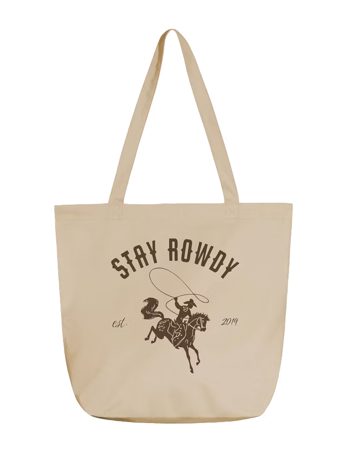 “Stay Rowdy” Tote – Creator Event Edition